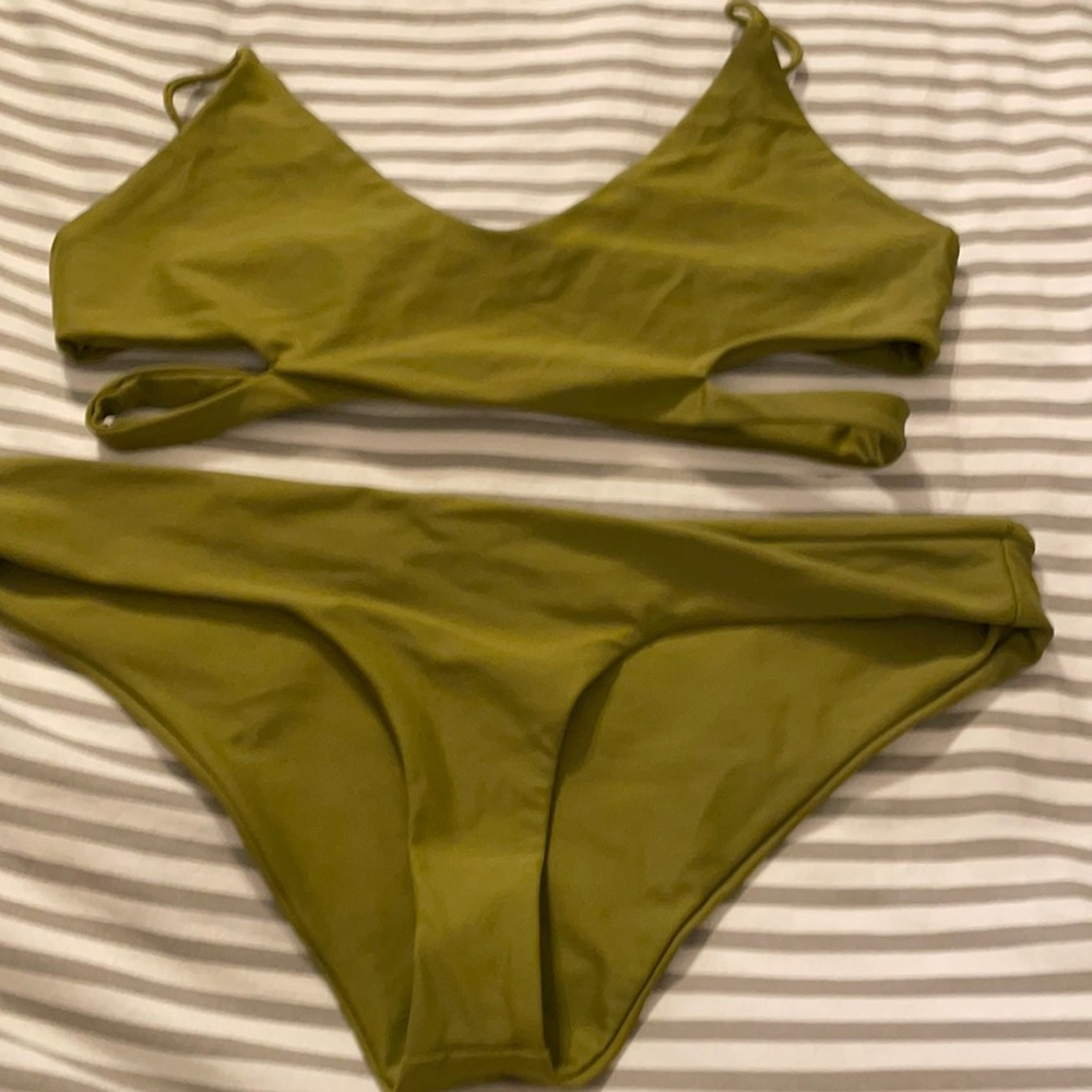 Stone fox swim bikini set